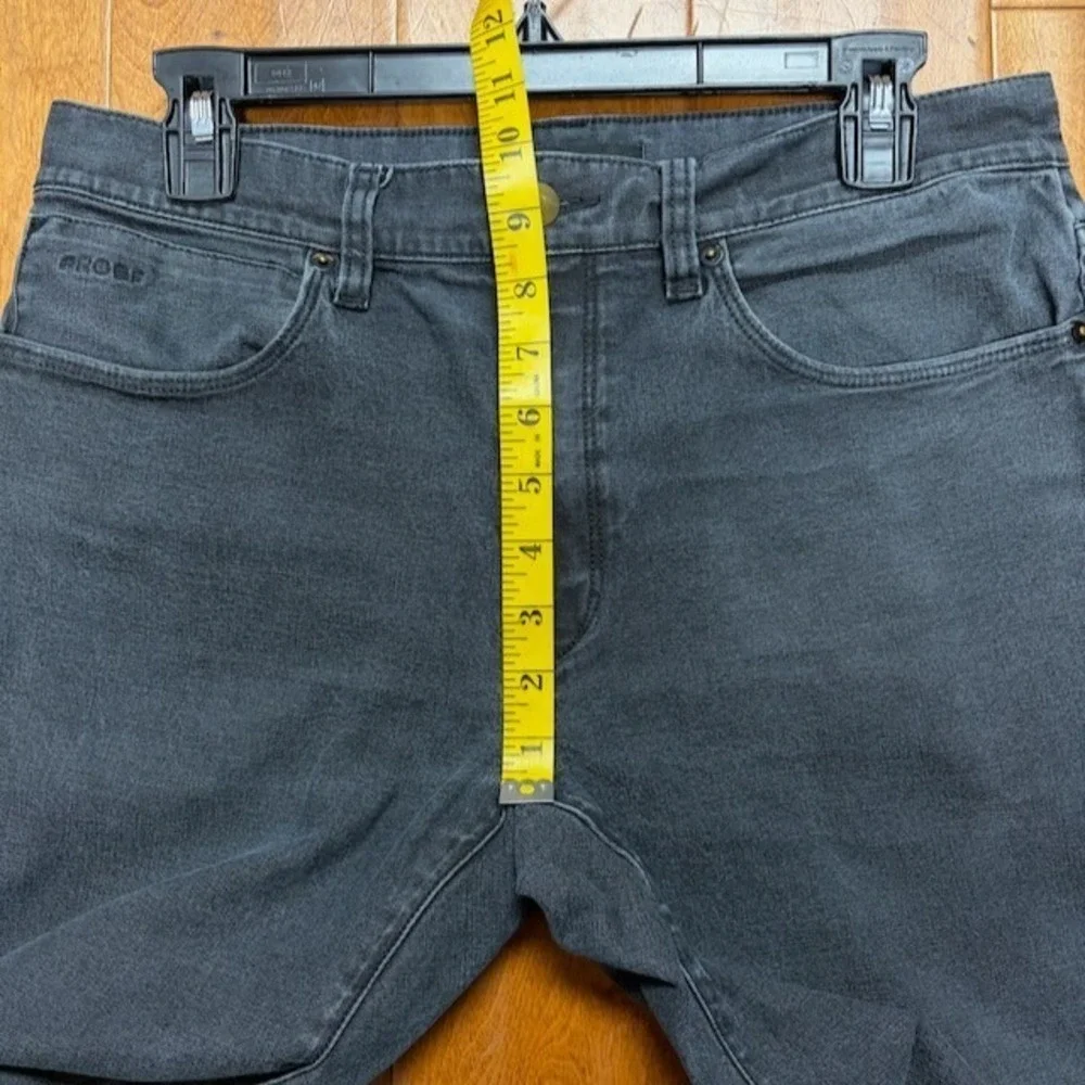Huckberry Proof Rover Slim Black Pants Size‎ 30 Repreve Durable Outdoor Stretch